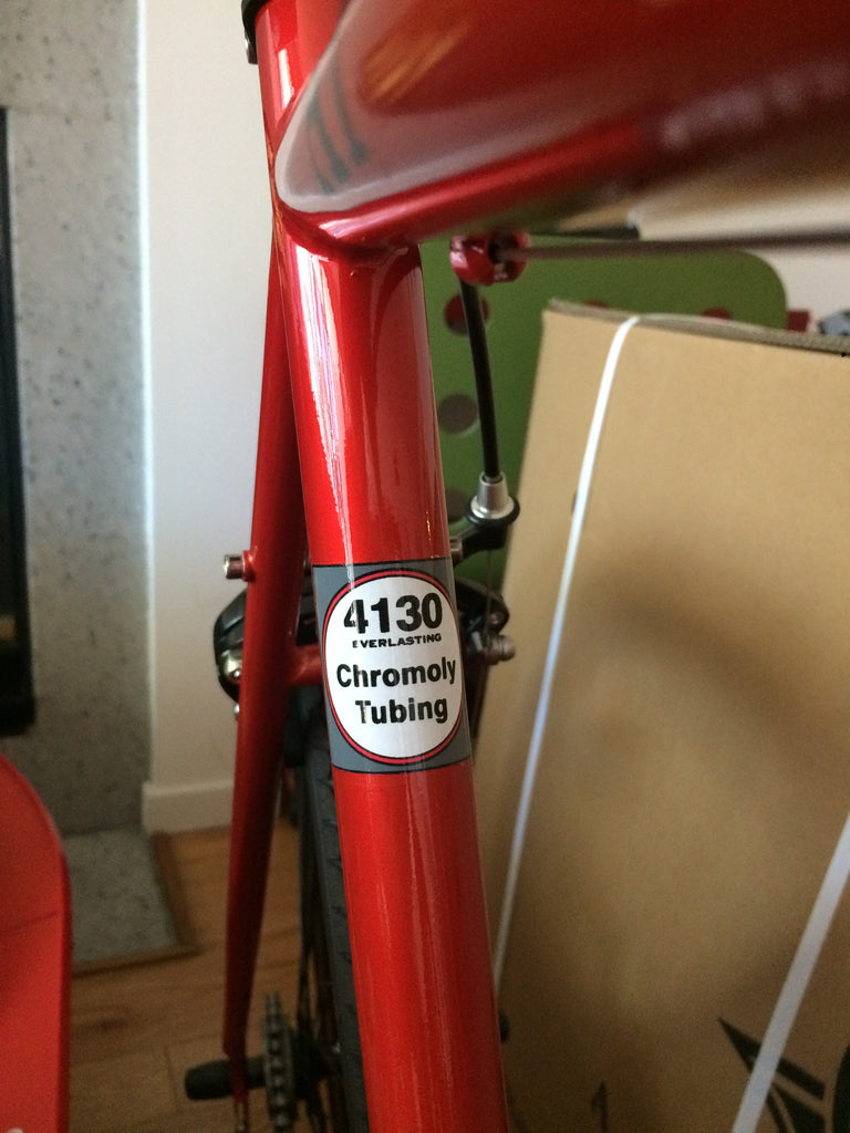 This is how a Chromoly frame should sound.